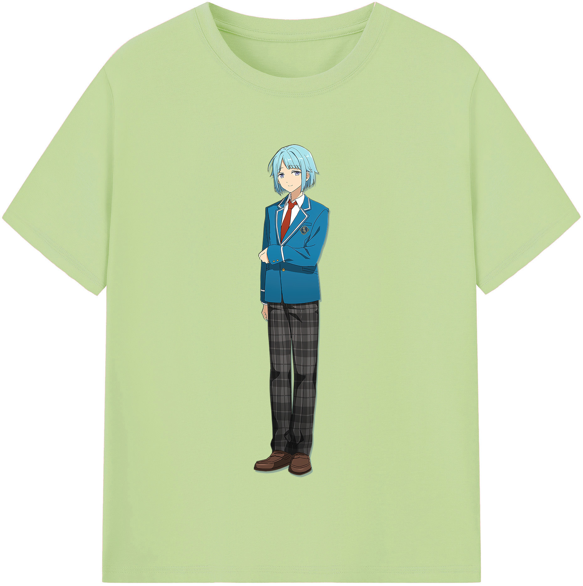 （画像用） あんさんぶるスターズ! Ensemble Stars 綿100％半袖Tシャツ（フロントプリント）